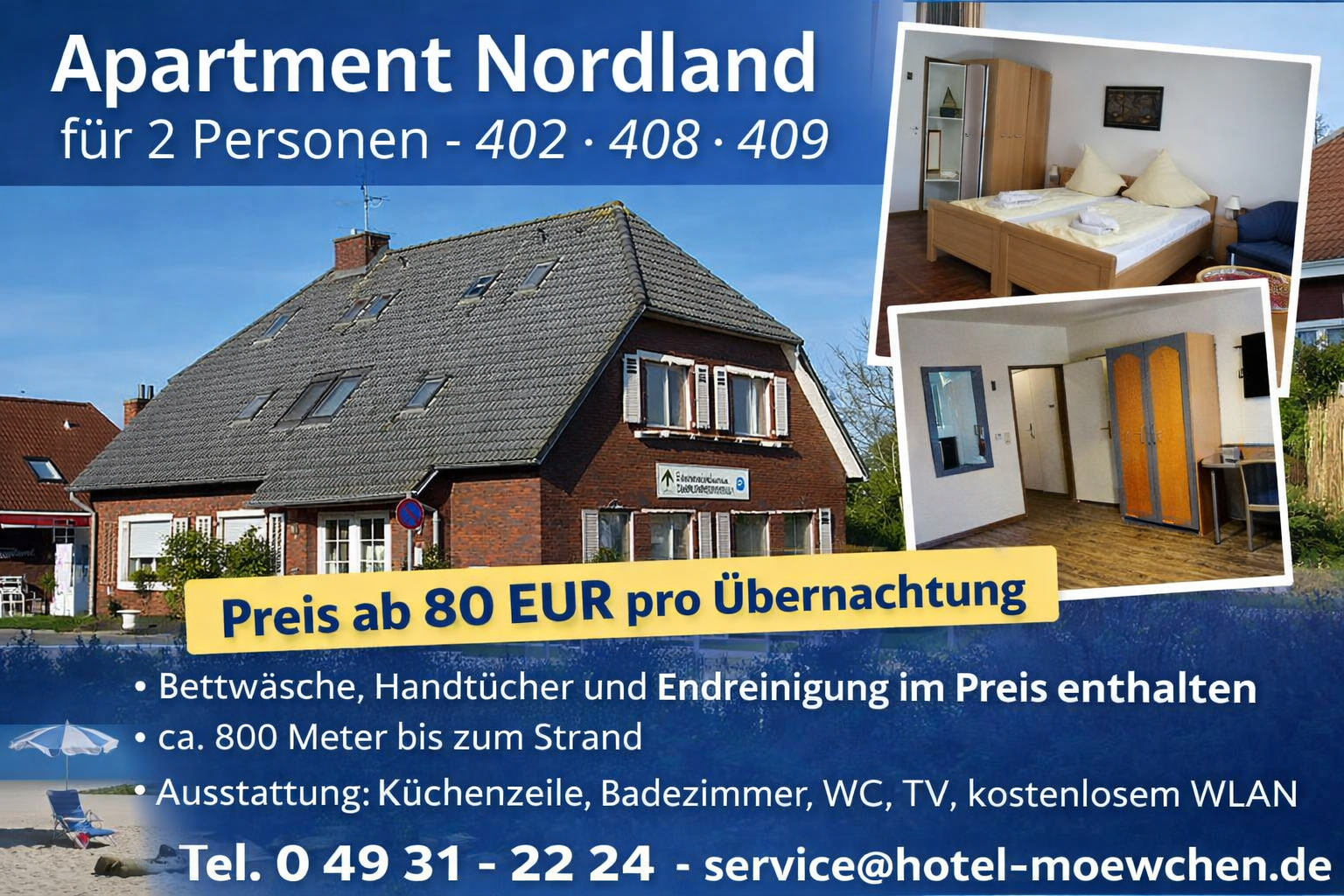 Apartments Nordland in Norddeich