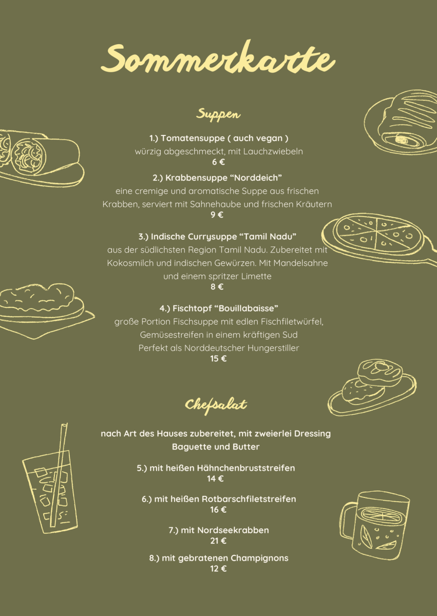 Suppen und Salate